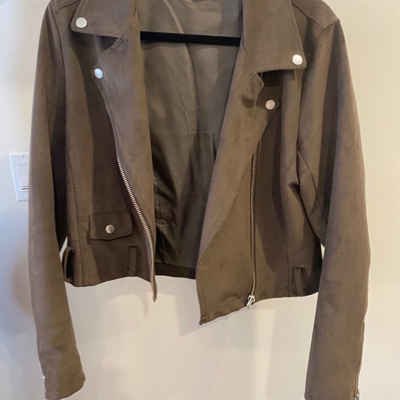 Talula suede moto jacket - Picture 2 of 4